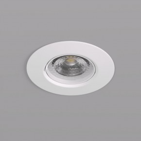 DK3028-WH Встраиваемый светильник, IP 20, 10 Вт, GU5.3, LED, белый, пластик в Кировграде - kirovgrad.ok-mebel.com | фото 2