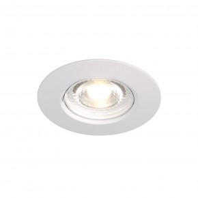 DK3028-WH Встраиваемый светильник, IP 20, 10 Вт, GU5.3, LED, белый, пластик в Кировграде - kirovgrad.ok-mebel.com | фото 5