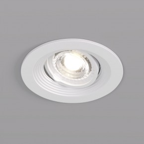 DK3029-WH Встраиваемый светильник, IP 20, 10 Вт, GU5.3, LED, белый, пластик в Кировграде - kirovgrad.ok-mebel.com | фото