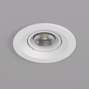 DK3029-WH Встраиваемый светильник, IP 20, 10 Вт, GU5.3, LED, белый, пластик в Кировграде - kirovgrad.ok-mebel.com | фото 4