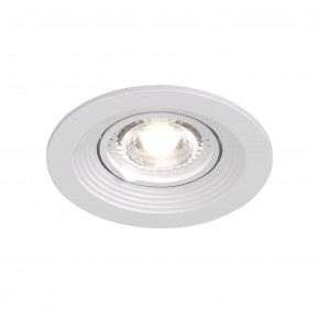 DK3029-WH Встраиваемый светильник, IP 20, 10 Вт, GU5.3, LED, белый, пластик в Кировграде - kirovgrad.ok-mebel.com | фото 7
