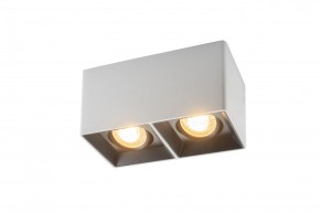 DK3035-WB Светильник накладной IP 20, 10 Вт, GU5.3, LED, белый/черный, пластик в Кировграде - kirovgrad.ok-mebel.com | фото