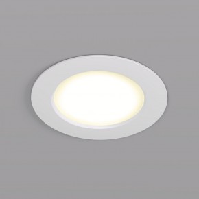 DK3046-WH Встраиваемый светильник, IP 20, 5Вт, LED, белый, пластик в Кировграде - kirovgrad.ok-mebel.com | фото