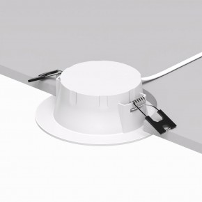 DK3049-WH Встраиваемый светильник, IP 20, 7Вт, LED, белый, пластик в Кировграде - kirovgrad.ok-mebel.com | фото 3