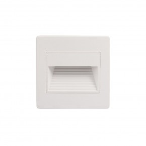 DK3050-WH Светильник встраиваемый в стену, IP 20, LED 3000, 1 Вт, белый, пластик в Кировграде - kirovgrad.ok-mebel.com | фото 3