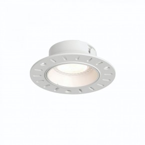 DK3055-WH Встраиваемый светильник, IP 20, 10 Вт, GU5.3, LED, белый, пластик в Кировграде - kirovgrad.ok-mebel.com | фото 4