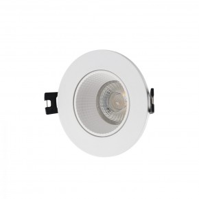 DK3061-WH Встраиваемый светильник, IP 20, 10 Вт, GU5.3, LED, белый/белый, пластик в Кировграде - kirovgrad.ok-mebel.com | фото