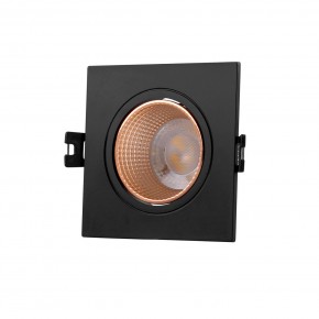 DK3071-BBR Встраиваемый светильник, IP 20, 10 Вт, GU5.3, LED, черный/бронзовый, пластик в Кировграде - kirovgrad.ok-mebel.com | фото
