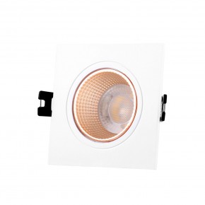 DK3071-WBR Встраиваемый светильник, IP 20, 10 Вт, GU5.3, LED, белый/бронзовый, пластик в Кировграде - kirovgrad.ok-mebel.com | фото