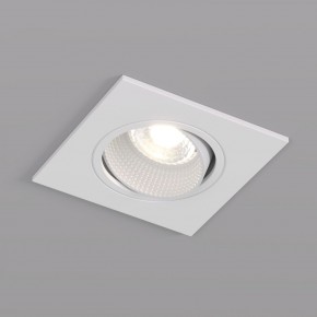 DK3071-WH Встраиваемый светильник, IP 20, 10 Вт, GU5.3, LED, белый/белый, пластик в Кировграде - kirovgrad.ok-mebel.com | фото 3