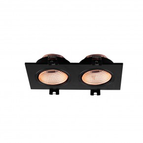 DK3072-BBR Встраиваемый светильник, IP 20, 10 Вт, GU5.3, LED, черный/бронзовый, пластик в Кировграде - kirovgrad.ok-mebel.com | фото 2