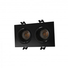 DK3072-BK Встраиваемый светильник, IP 20, 10 Вт, GU5.3, LED, черный/черный, пластик в Кировграде - kirovgrad.ok-mebel.com | фото
