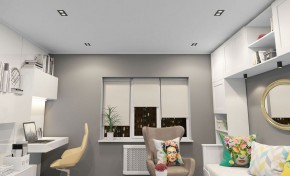 DK3072-BK+WH Встраиваемый светильник, IP 20, 10 Вт, GU5.3, LED, черный/белый, пластик в Кировграде - kirovgrad.ok-mebel.com | фото 2