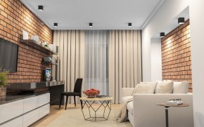 DK3080-BW+BK Светильник накладной IP 20, 10 Вт, GU5.3, LED, черно-белый/черный, пластик в Кировграде - kirovgrad.ok-mebel.com | фото 2