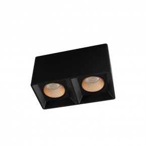 DK3085-BK+BR Светильник накладной IP 20, 10 Вт, GU5.3, LED, черный/бронзовый, пластик в Кировграде - kirovgrad.ok-mebel.com | фото