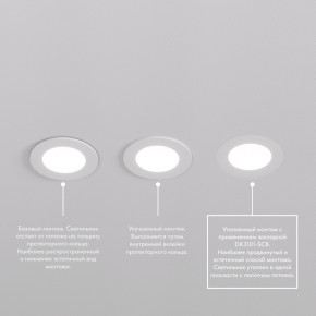 DK3101-WH Встраиваемый влагозащищенный светильник, IP65, до 10 Вт, LED, GU5,3, белый в Кировграде - kirovgrad.ok-mebel.com | фото 6