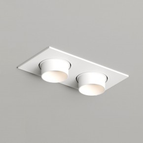 DK3122-WH Встраиваемый светильник, IP20, до 15 Вт, LED, GU5,3, белый, пластик в Кировграде - kirovgrad.ok-mebel.com | фото