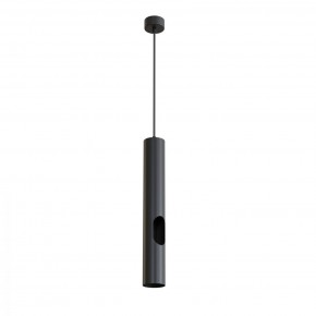DK4045-BK Подвесной светильник, с декоративным вырезом, IP 20, до 15 Вт, LED, GU10, черный, алюминий в Кировграде - kirovgrad.ok-mebel.com | фото