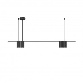 DK4061-BK Подвесной светильник ORBIT, IP20, 4xGU10 LED до 15 Вт, черный матовый, алюминий в Кировграде - kirovgrad.ok-mebel.com | фото 3