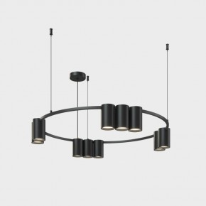 DK4065-BK Подвесной светильник ORBIT, IP20, 10xGU10 LED до 15 Вт, черный матовый, алюминий в Кировграде - kirovgrad.ok-mebel.com | фото