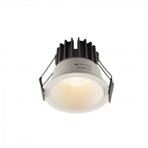 DK4400-WH Встраиваемый светильник, IP 20, 7 Вт, LED 3000, белый, алюминий в Кировграде - kirovgrad.ok-mebel.com | фото