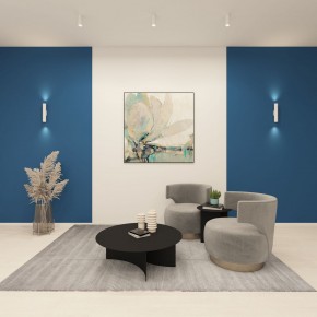 DK5022-WH Настенный светильник, IP20, до 15 Вт, LED, 2xGU10, белый, алюминий в Кировграде - kirovgrad.ok-mebel.com | фото 3