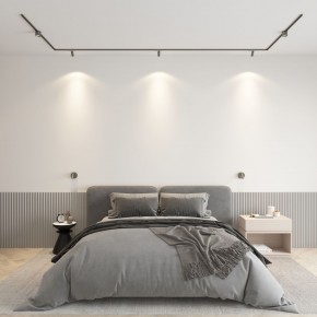 DK5072-DN Бра SHINE WALL со светодиодом, D104*H68, IP20, 3000К, 3W, RA?90, темный никель, алюминий в Кировграде - kirovgrad.ok-mebel.com | фото 4