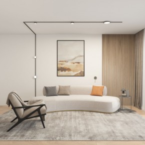 DK5072-DN Бра SHINE WALL со светодиодом, D104*H68, IP20, 3000К, 3W, RA?90, темный никель, алюминий в Кировграде - kirovgrad.ok-mebel.com | фото 5