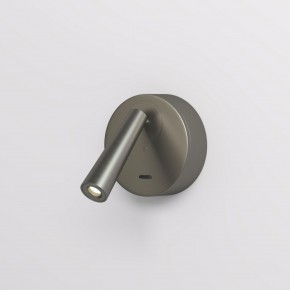 DK5072-DN Бра SHINE WALL со светодиодом, D104*H68, IP20, 3000К, 3W, RA?90, темный никель, алюминий в Кировграде - kirovgrad.ok-mebel.com | фото