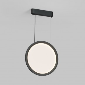 DK6604-BK Подвесной вертикальный светильник Veil со светодиодом H1500 d450 220V 36W 3000-6000K IP20 черный алюминий в Кировграде - kirovgrad.ok-mebel.com | фото