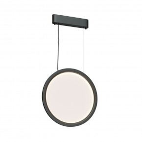DK6604-BK Подвесной вертикальный светильник Veil со светодиодом H1500 d450 220V 36W 3000-6000K IP20 черный алюминий в Кировграде - kirovgrad.ok-mebel.com | фото 3