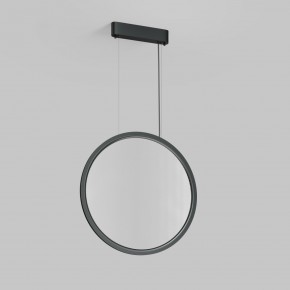 DK6606-BK Подвесной вертикальный светильник Veil со светодиодом H1700 d600 220V 48W 3000-6000K IP20 черный алюминий в Кировграде - kirovgrad.ok-mebel.com | фото 4