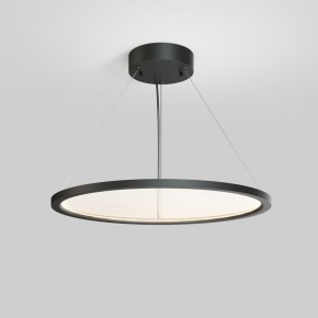 DK6616-BK Подвесной горизонтальный светильник Veil со светодиодом H900 d600 220V 48W 3000-6000K IP20 черный алюминий в Кировграде - kirovgrad.ok-mebel.com | фото