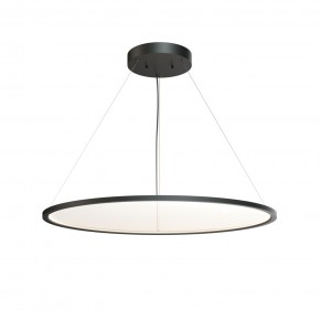 DK6620-BK Подвесной горизонтальный светильник Veil со светодиодом H900 d1000 220V 82W 3000-6000K IP20 черный алюминий в Кировграде - kirovgrad.ok-mebel.com | фото 4