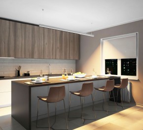 DK9203-WH Линейный светильник 52W 2000mm 3000K, белый в Кировграде - kirovgrad.ok-mebel.com | фото 4