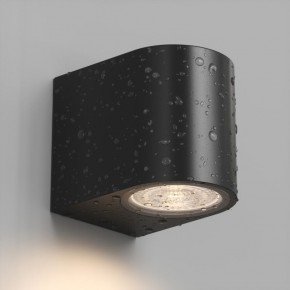 DK9790-BK Настенный уличный светильник NARVIK, IP44, GU10 LED, до 15 Вт, черный, алюминий в Кировграде - kirovgrad.ok-mebel.com | фото 3