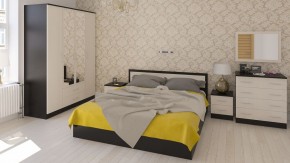 Фиеста Кровать 1800, цвет венге/дуб лоредо, ШхГхВ 183,5х203,5х80 см., сп.м. 1800х2000 мм., без матраса, основание есть в Кировграде - kirovgrad.ok-mebel.com | фото 5