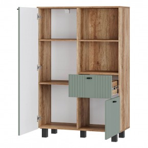 Гостиная Олива (Дуб каньон/MF12 Эвкалипт софт) в Кировграде - kirovgrad.ok-mebel.com | фото 10