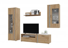 Гостиная Омега (Крафт золотой-Бетон) в Кировграде - kirovgrad.ok-mebel.com | фото 2