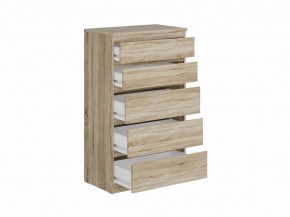 Комод КАСТОР с пятью ящиками, цвет Дуб Сонома в Кировграде - kirovgrad.ok-mebel.com | фото 2