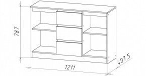 НИЦЦА-5 Комод (НЦ.05) в Кировграде - kirovgrad.ok-mebel.com | фото 2