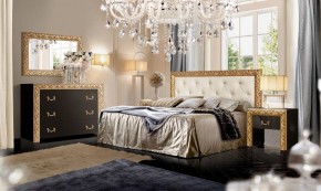 Комод Тиффани Premium черная/золото (ТФКМ-1(П) в Кировграде - kirovgrad.ok-mebel.com | фото 2