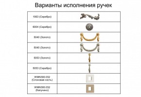 Комод (узкий) Тиффани Premium слоновая кость/золото (ТФКМ-2(П) в Кировграде - kirovgrad.ok-mebel.com | фото 2