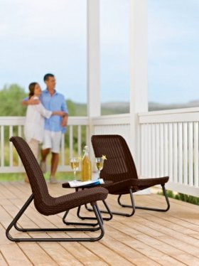 Комплект мебель Рио Патио (Rio Patio set) виски-коричневый в Кировграде - kirovgrad.ok-mebel.com | фото 3