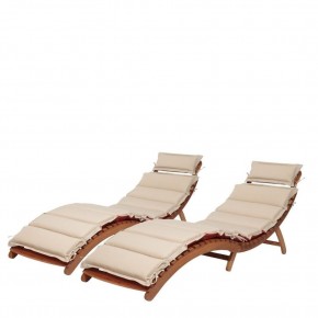 Комплект шезлонги и столик AFM-803A-T133 Beige (2+1) в Кировграде - kirovgrad.ok-mebel.com | фото 2