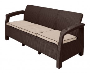 Комплект уличной мебели Yalta Terrace Triple Set (Ялта) шоколадный в Кировграде - kirovgrad.ok-mebel.com | фото 2
