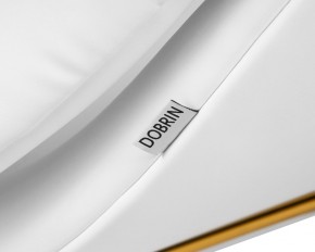 Кресло дизайнерское DOBRIN EMILY, белый винил YP17, золотое основание в Кировграде - kirovgrad.ok-mebel.com | фото 10