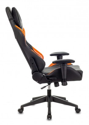 Кресло игровое Бюрократ VIKING 5 AERO ORANGE черный/оранжевый в Кировграде - kirovgrad.ok-mebel.com | фото 2