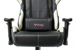 Кресло игровое Бюрократ VIKING 5 AERO WHITE черный/белый в Кировграде - kirovgrad.ok-mebel.com | фото 7