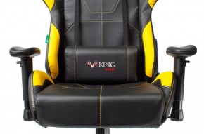 Кресло игровое Бюрократ VIKING 5 AERO YELLOW черный/желтый в Кировграде - kirovgrad.ok-mebel.com | фото 7